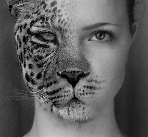 Transform Your Photos with Half Human Half Animal Face Photoshop Editing Techniques